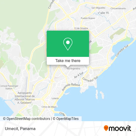 Umecit map