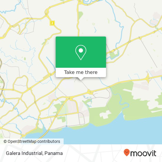 Galera Industrial map