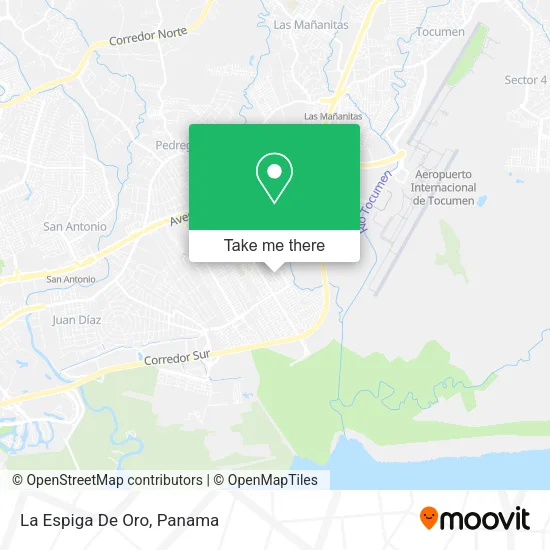 Mapa de La Espiga De Oro