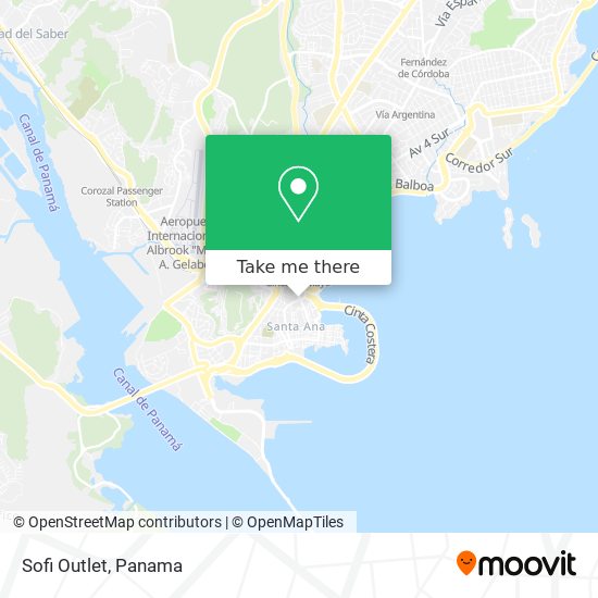 Sofi Outlet map