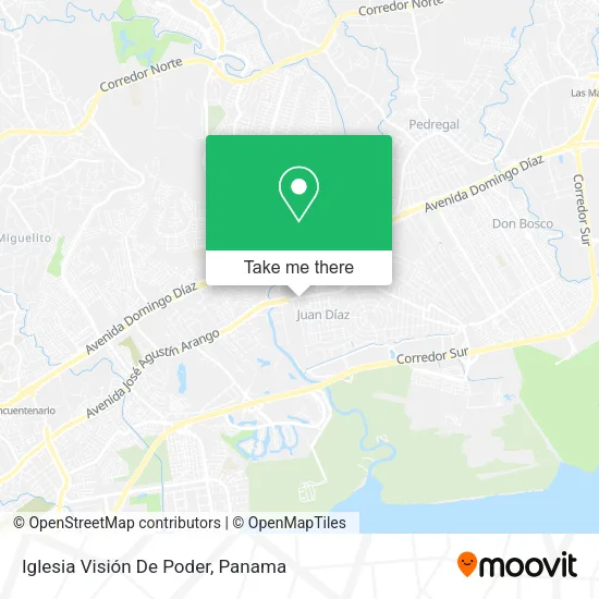 Mapa de Iglesia Visión De Poder