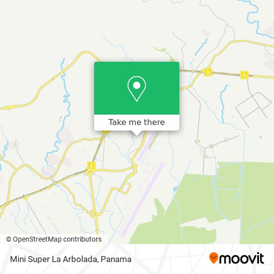 Mini Super La Arbolada map