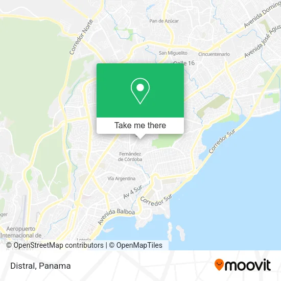 Distral map