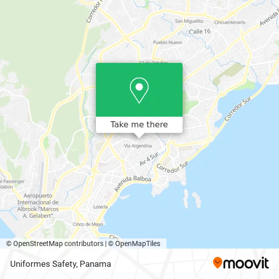 Uniformes Safety map