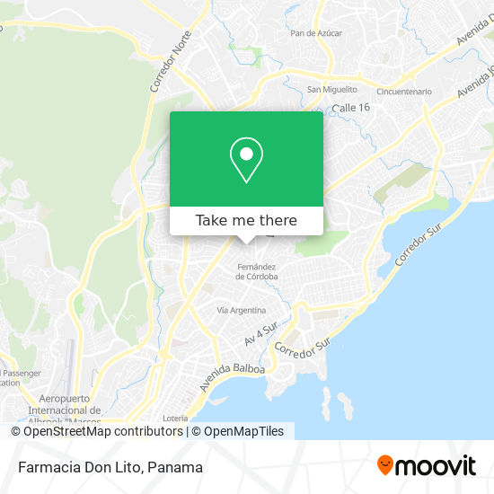Farmacia Don Lito map