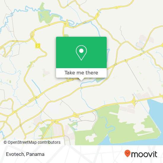 Evotech map