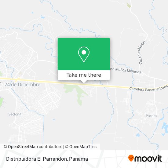 Mapa de Distribuidora El Parrandon