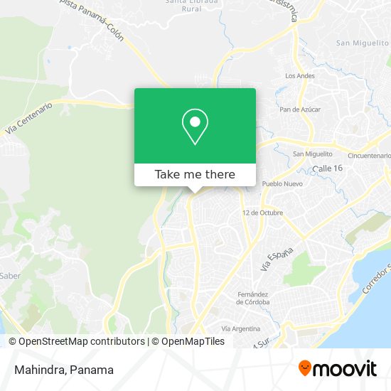 Mahindra map