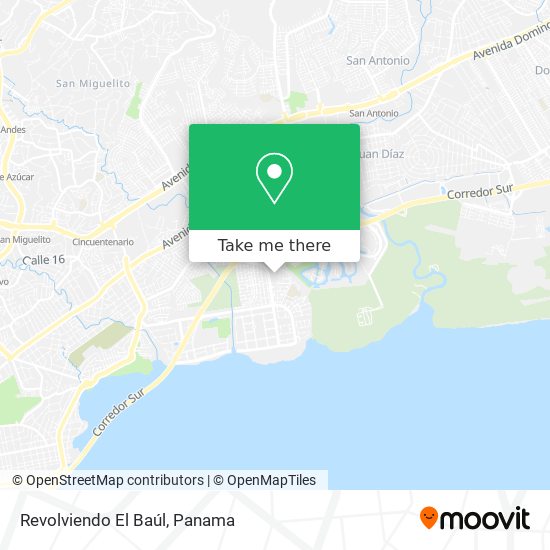 Revolviendo El Baúl map