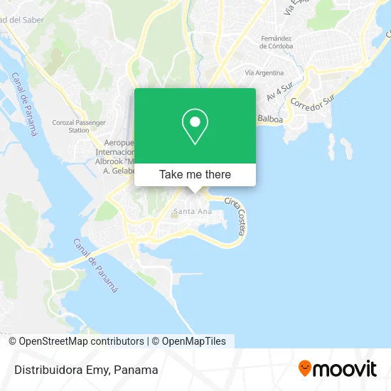 Distribuidora Emy map