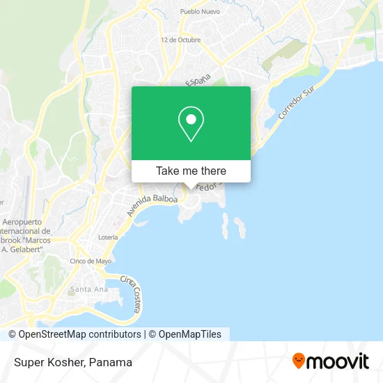 Super Kosher map