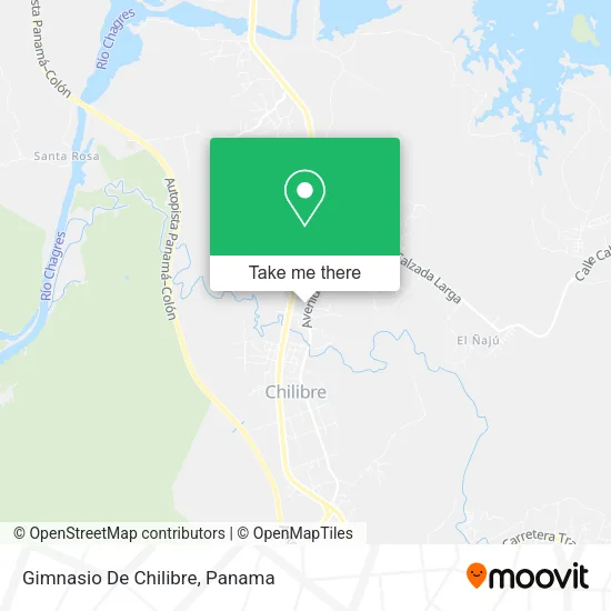 Gimnasio De Chilibre map