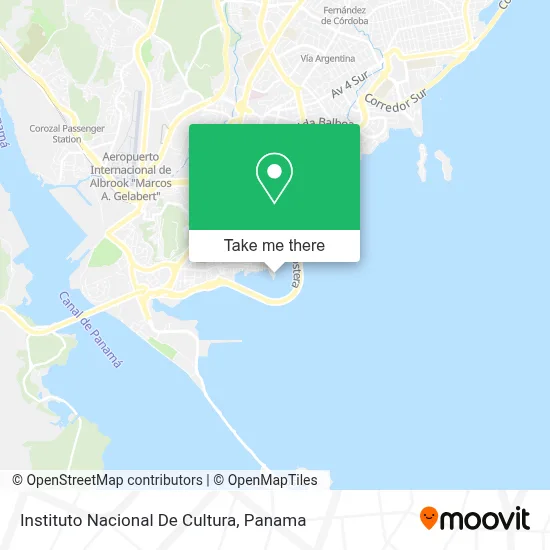 Mapa de Instituto Nacional De Cultura