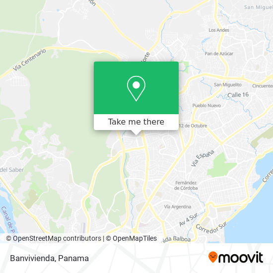 Banvivienda map