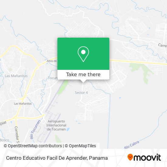 Centro Educativo Facil De Aprender map