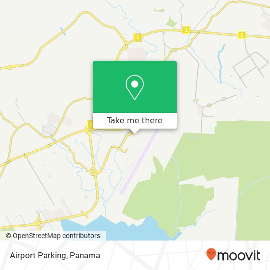 Airport Parking map