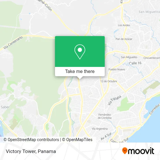 Mapa de Victory Tower