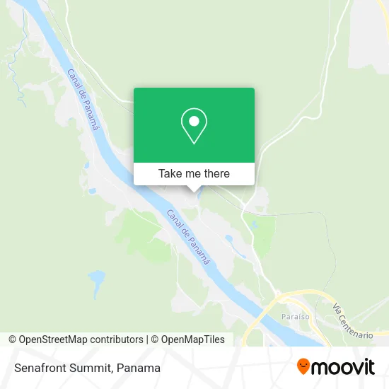 Mapa de Senafront Summit