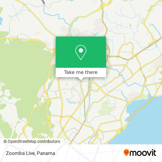 Zoomba Live map