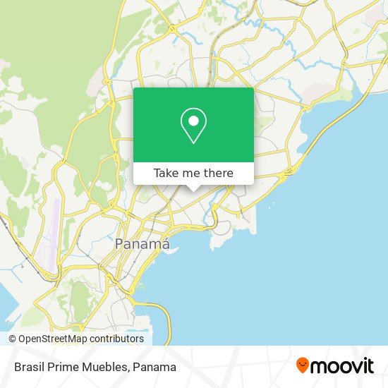 Brasil Prime Muebles map
