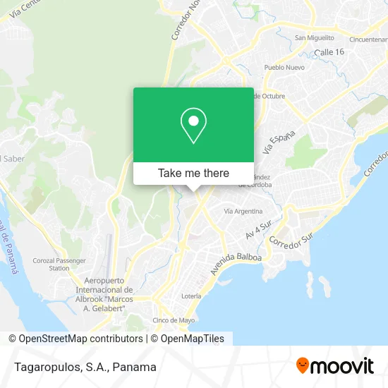 Tagaropulos, S.A. map