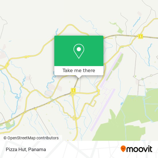 Pizza Hut map