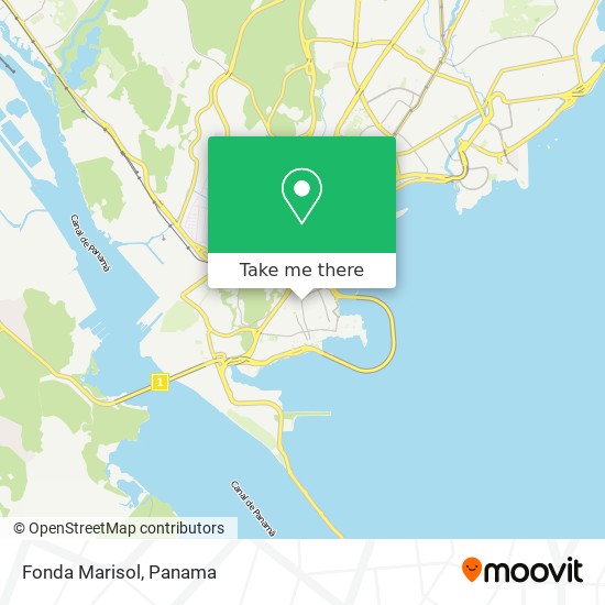 Fonda Marisol map