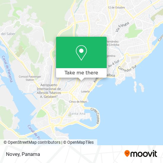 Novey map