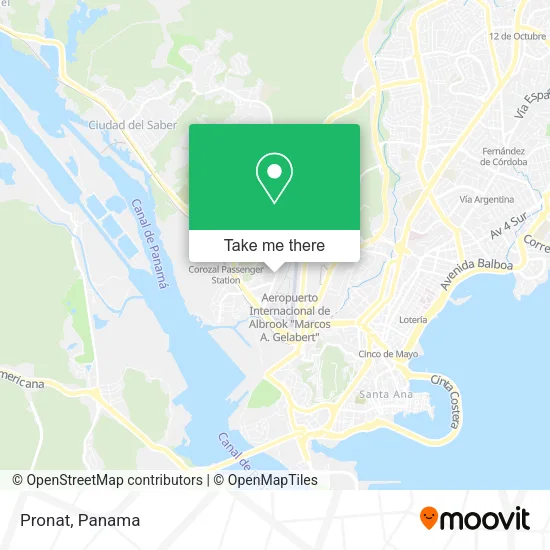 Pronat map