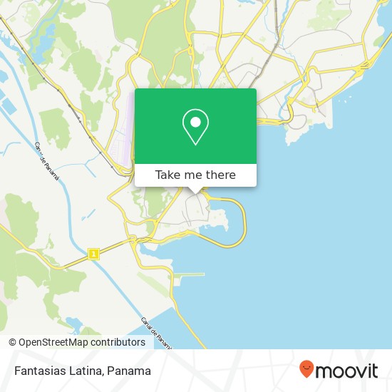 Fantasias Latina map