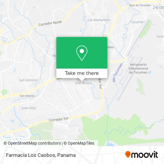 Farmacia Los Caobos map