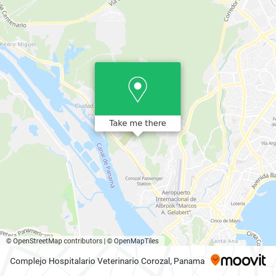 Complejo Hospitalario Veterinario Corozal map