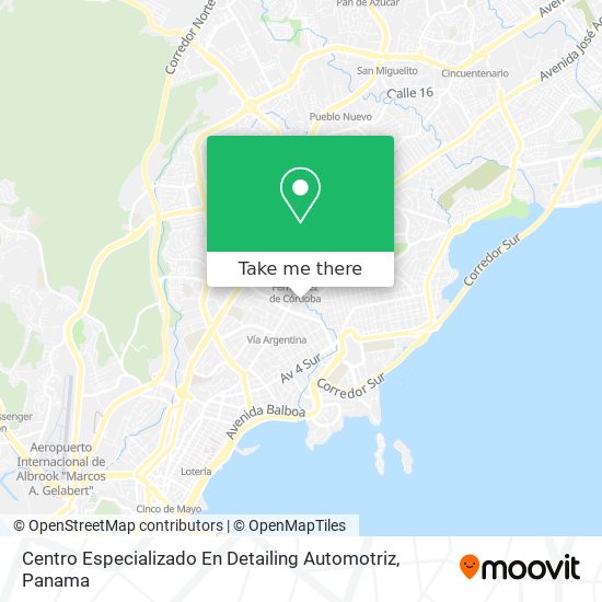 Centro Especializado En Detailing Automotriz map