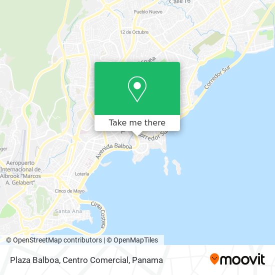 Plaza Balboa, Centro Comercial map