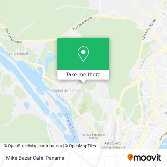 Mike Bazar Café map