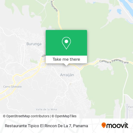 Restaurante Tipico El Rincon De La 7 map