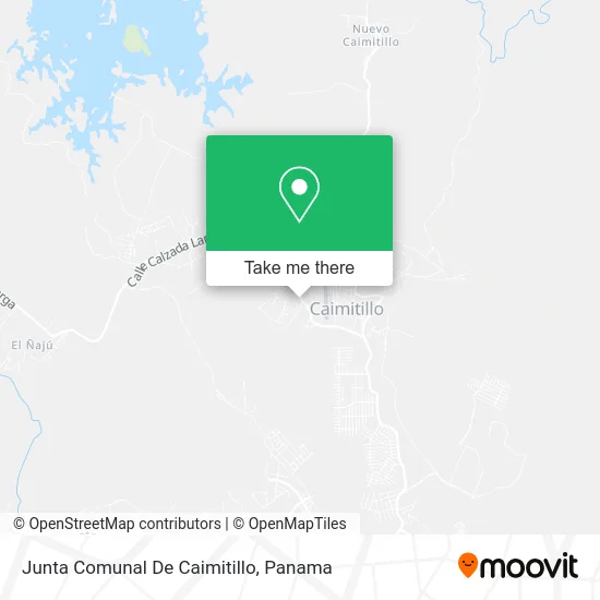 Junta Comunal De Caimitillo map