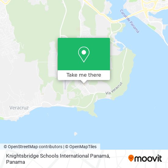 Mapa de Knightsbridge Schools International Panamá