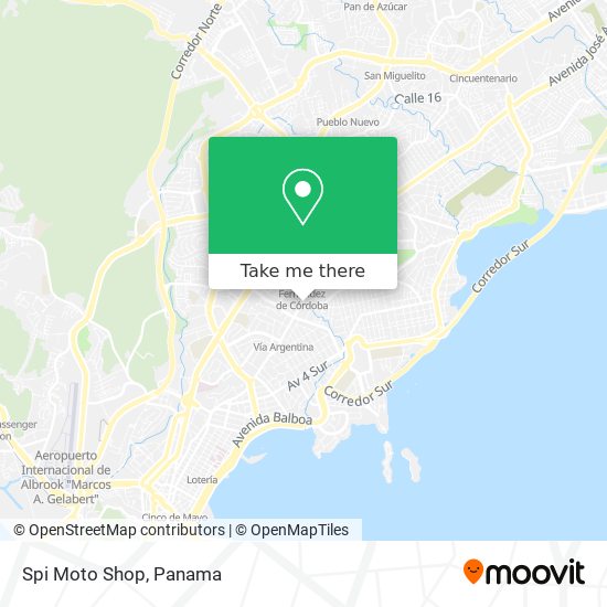 Mapa de Spi Moto Shop