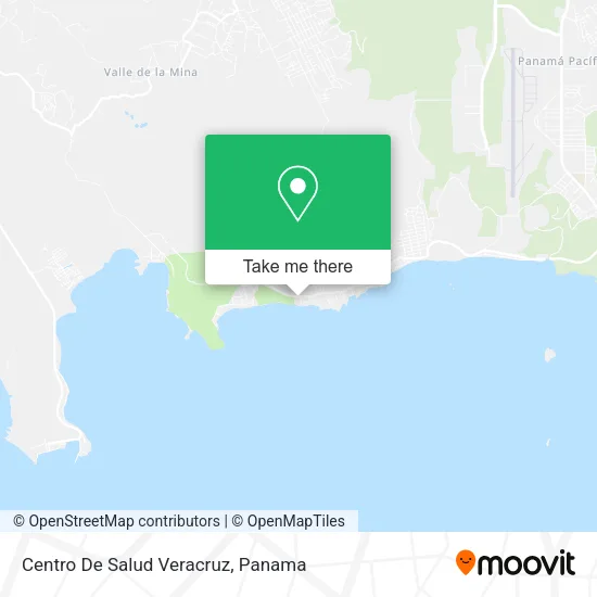Mapa de Centro De Salud Veracruz