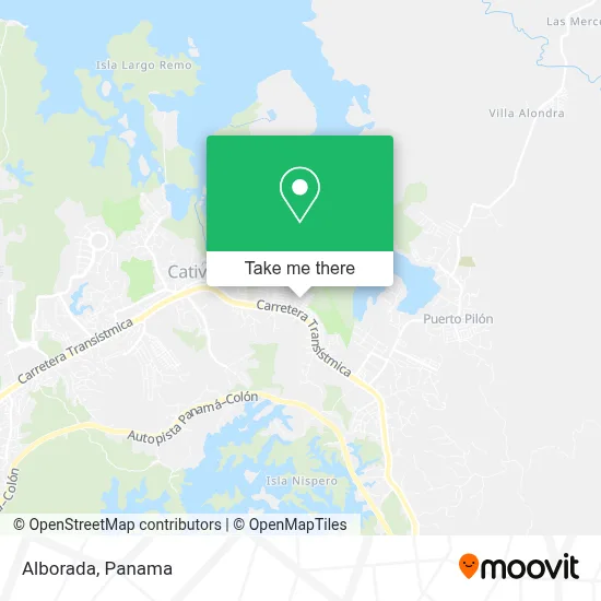 Alborada map