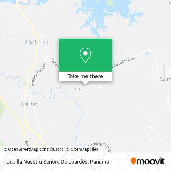 Capilla Nuestra Señora De Lourdes map