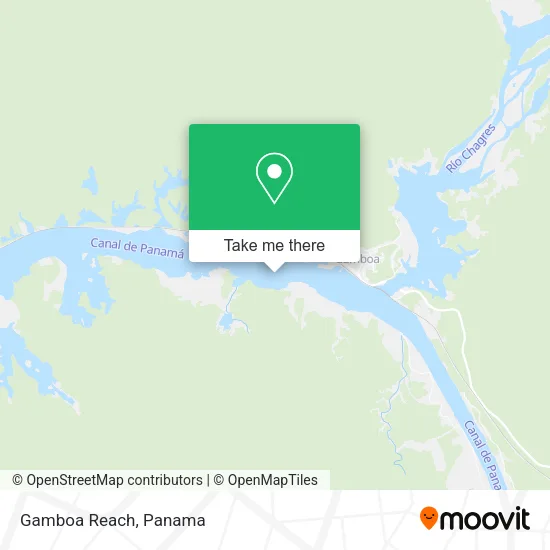 Mapa de Gamboa Reach