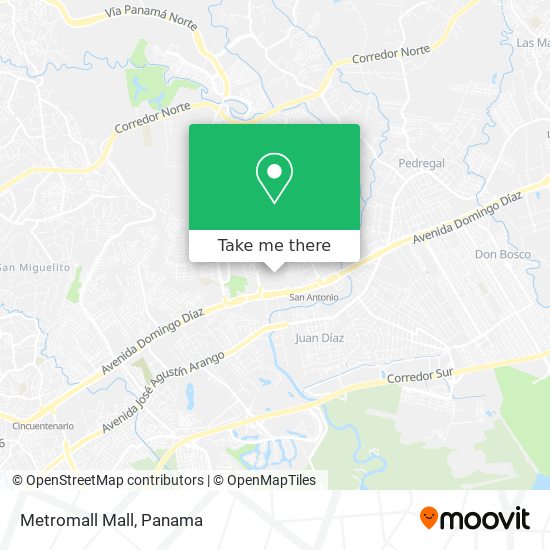 Metromall Mall map