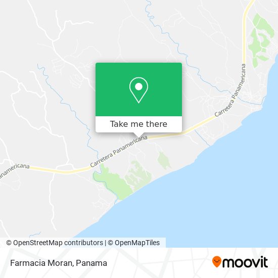 Farmacia Moran map