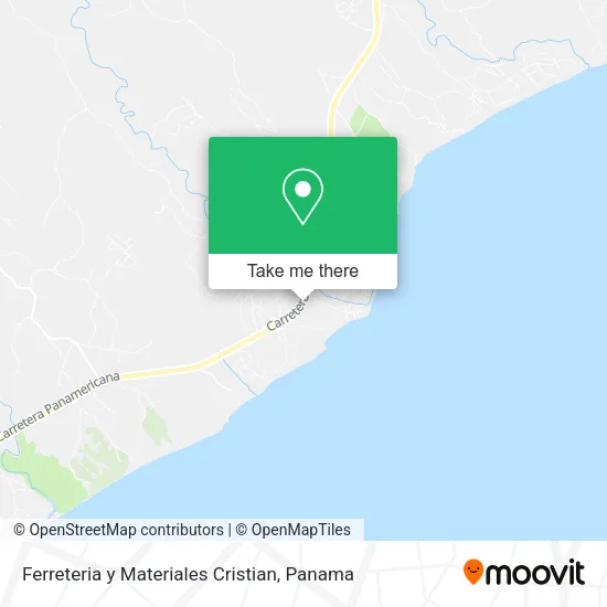 Mapa de Ferreteria y Materiales Cristian