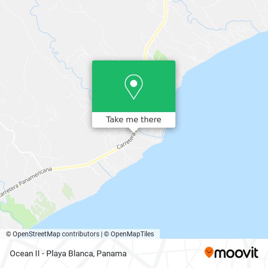 Mapa de Ocean II - Playa Blanca