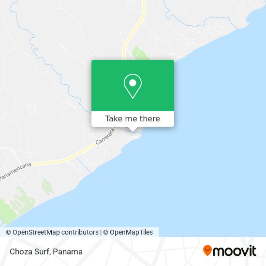 Mapa de Choza Surf