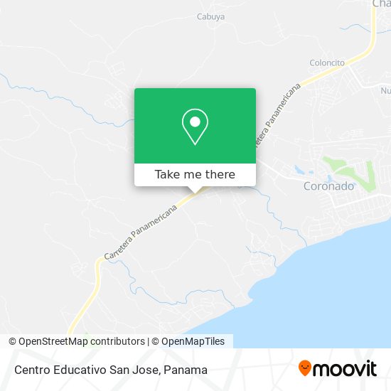 Mapa de Centro Educativo San Jose