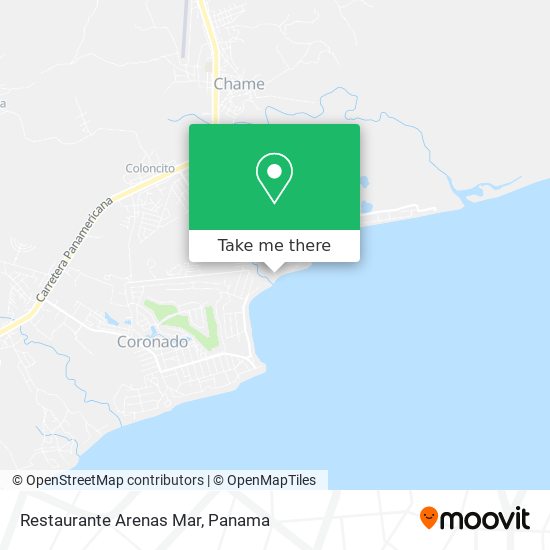 Restaurante Arenas Mar map